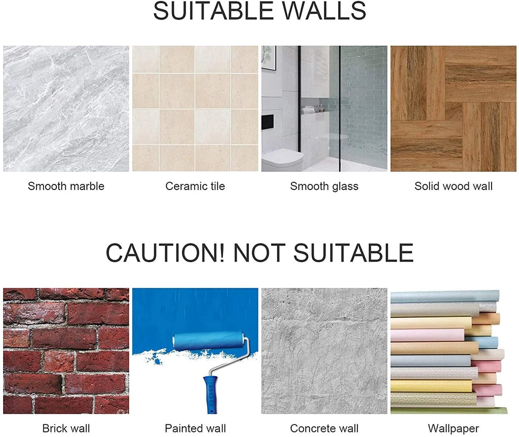 Adhesive Hooks - 4 Pack Towel/Coat Hooks Wall Hook Stick on Bathroom or Kitchen