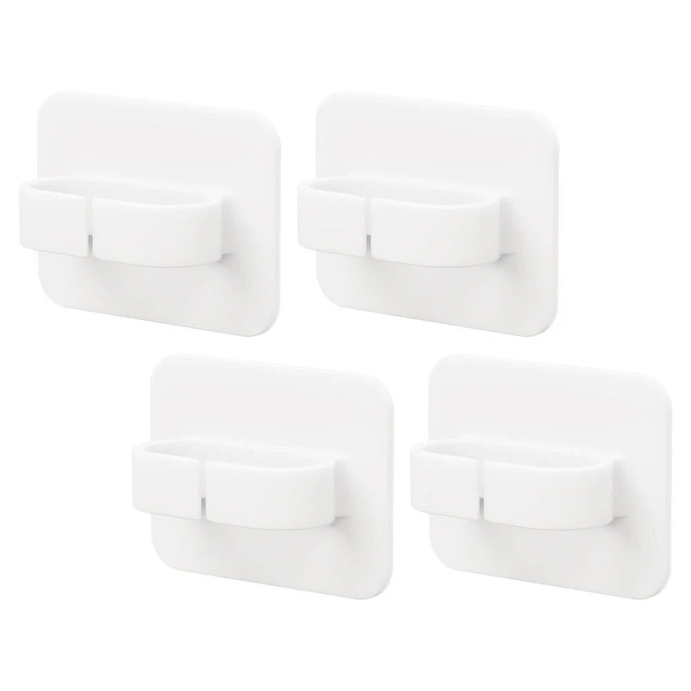 4PCS Bathroom Organizer Hanger Kitchen Storage Hook Bathroom Adhesive Wall Hooks