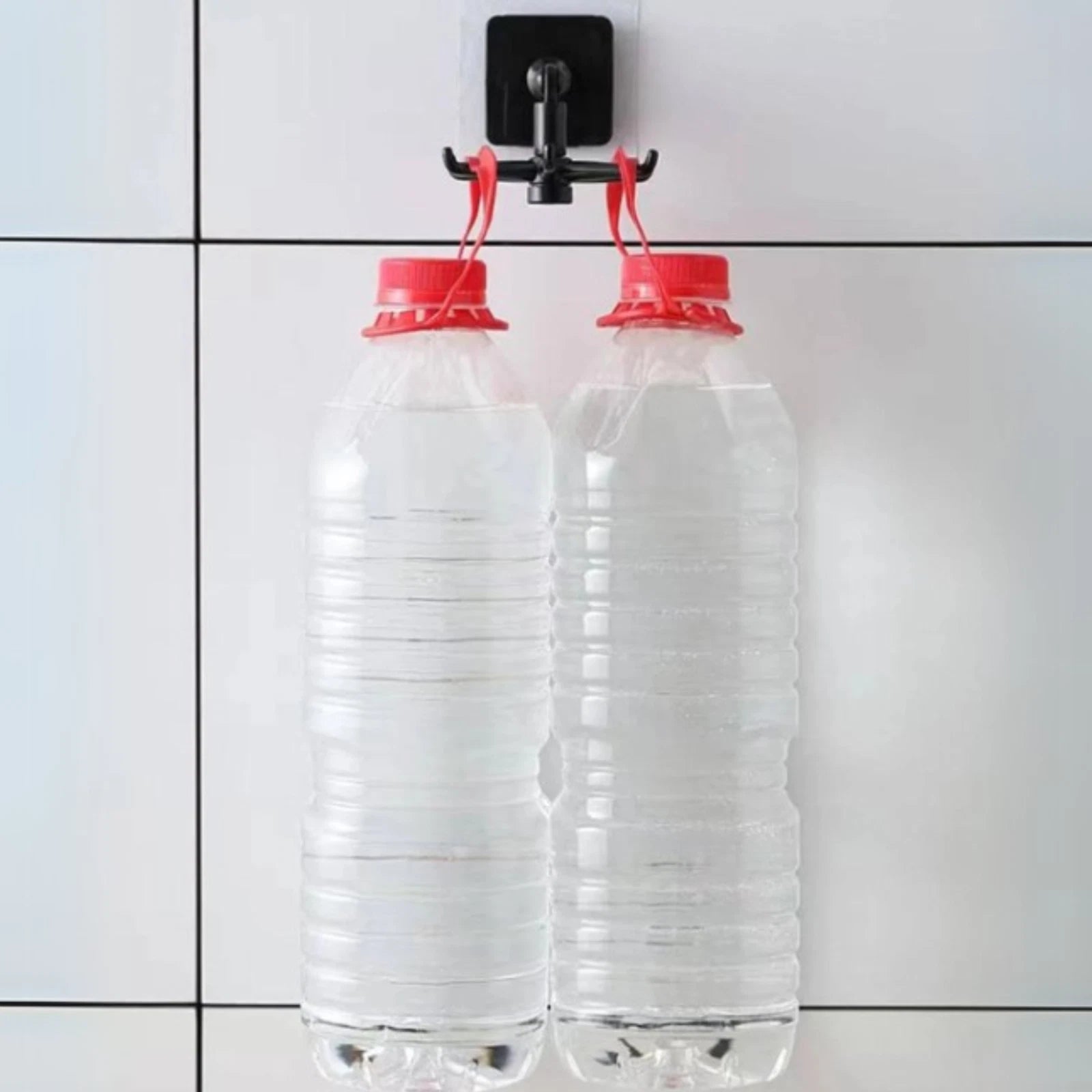 1pc No-Drill 360° Rotating Hook | Seamless Kitchen Storage & Key Hanger Organize