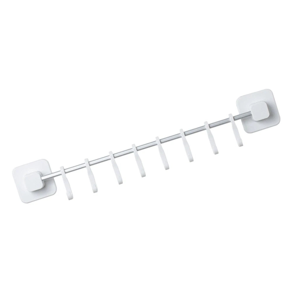 Kitchen Organiser Storage Rack Utensil Hooks Wall-mounted Hanging