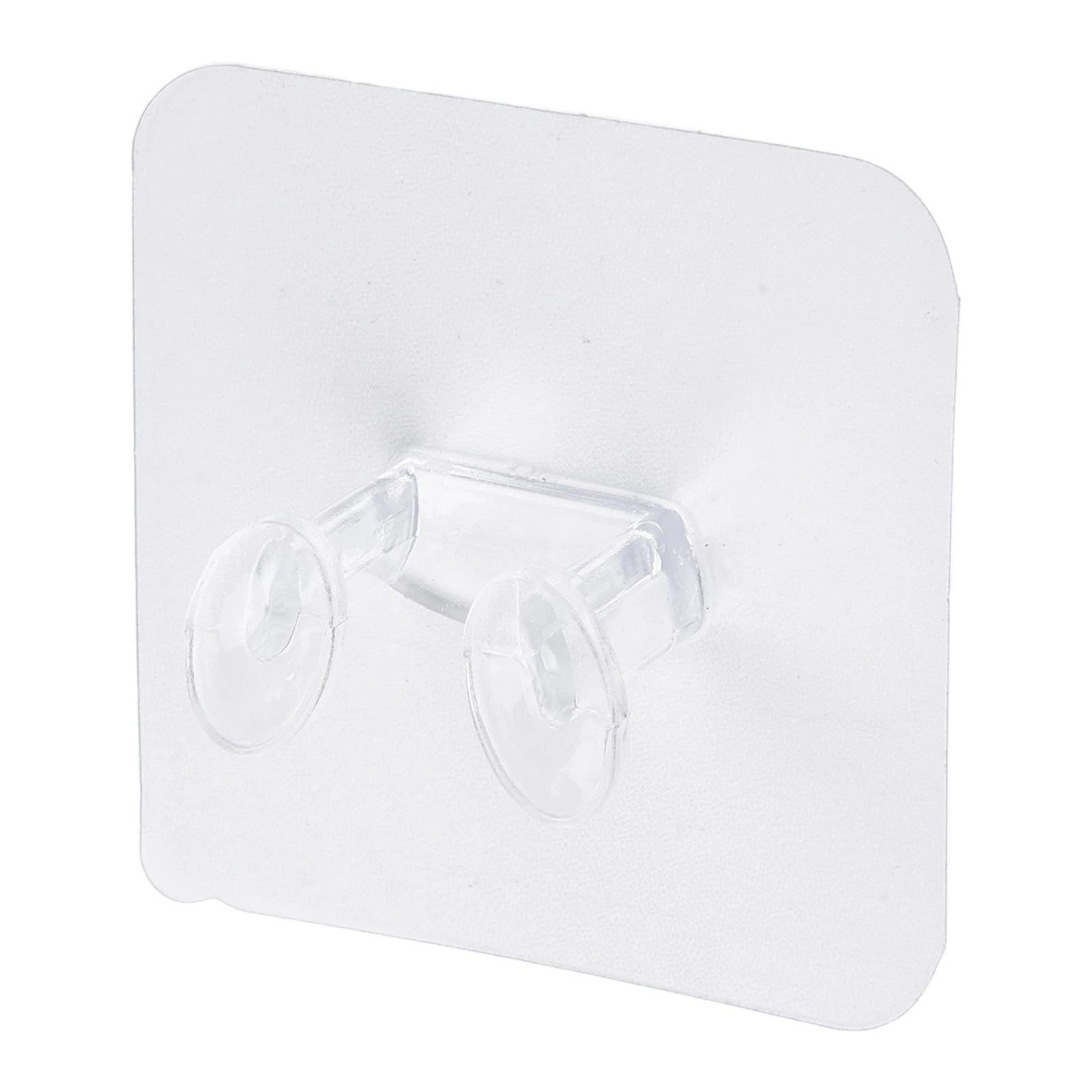 Heavy Duty Transparent Sticky Wall Hook for Kitchen Bathroom No Nails Needed